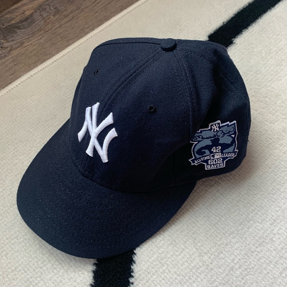 Yankees Hat - Mariano Rivera Save Leader Parch